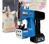 Portable Electric Bag Sealing Machine, Wireless Hand-Held Stitcher for Secure Closure of Woven and Sack Bags
