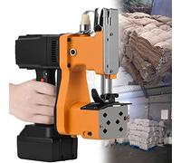 Portable Electric Bag Sealing Machine, Wireless Hand-Held Stitcher for Secure Closure of Woven and Sack Bags