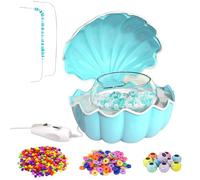 Portable Electric Beading Machine for Home Crafting Multi-Function Bead Threader with Ergonomic Handle & LED Display High Efficiency Bead Stringing Kit