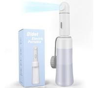 Portable Electric Bidet for Travel, Rechargeable IPX7 Waterproof Handheld Bidet Sprayer 350ML Bottle, 2 High Pressure Modes, Mini Bidet for Personal Hygiene Cleaning,Postnatal Care,Perineal Treatment