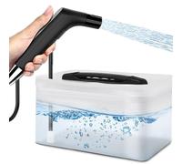 Portable Electric Bidet, Portable B-idet for Travel Rechargeable with 2.3L Water Tank, Mini Handheld High Pressure B-idet Sprayer P-ortable for Bathroom, RV Car Camping