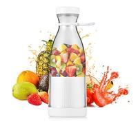 Portable Electric Blender 6-Blade Rechargeable Juicer Cup for Smoothie Milkshake Juice Baby Food - Ideal Travel Sports Kitchen Office Outdoors