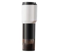 Portable Electric Burr Grinder - Conical Grinder | Coffee Bean Grinder for Travel Camping Kitchen Counter Compact Rechargeable Stainless Steel Adjustable Settings