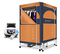 Portable Electric Clothes Dryer, With Anion Technology - Double-Tier Folding Clothes Horse Rack, Remote Control, Energy Saving - Clothes Airer 1500W, 1.5 Meters Heated Airer