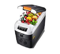 Portable Electric Cooler, Thermoelectric Car Fridge 12V/24V/220V, Compressor Cool Box for Outdoor Camping and Travel