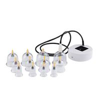 Portable Electric Cupping Therapy Kit with Self-Operation Design, Adjustable Suction for Muscle Relief, Ideal for Home and Travel Wellness Routine