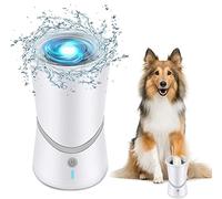 Portable Electric Dog Paw Cleaner, Electric Paw Washer, Automatic Rotary Dog Muddy Paw Washer, Soft Silicone Pet Foot Cleaning Brush One Button Control for Dog & Cat Muddy Paws, with USB Cord