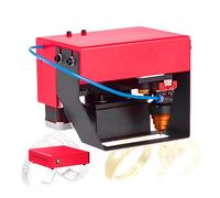 Portable Electric Dot Peen Marking Machine - Pneumatic Engraving for VIN Code & Chassis Numbers, Depth 0.01-1mm, Includes Air Pressure Regulating Valve & USB Data Cable