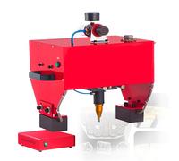 Portable Electric Dot Peen Marking Machine - Pneumatic Engraving for VIN Code & Chassis Numbers, Depth 0.01-1mm, Includes Air Pressure Regulating Valve & USB Data Cable