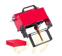 Portable Electric Dot Peen Marking Machine - Pneumatic Engraving for VIN Code & Chassis Numbers, Depth 0.01-1mm, Includes Air Pressure Regulating Valve & USB Data Cable