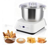 Portable Electric Dough Mixer, 5L/7L Stainless Steel Electric Dough Maker with Ferment Function, Automatic Kneading Machine, Large Capacity Stand Mixer for Most Home Cooks,5L