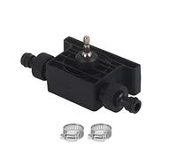 Portable Electric Drill Driven Oil Pump Compact Water Oil Pump with 2 Connections Black Mini Electric Fluid Transfer for Gasoline and Liquids