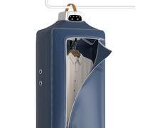 Portable Electric Dryer 800w, Multifunctional Fast-Drying Travel Garment Care with Timer, Detachable Cover for Clothes & Shoes