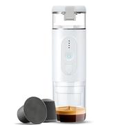 Portable Electric Espresso Coffee Machine Cordless Maker with 2-IN-1 Bin 18Bar Auto Brew Built-in 2500mAh Heating Single Serve