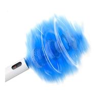 Portable Electric Feather Duster, Handheld Electric Spin Duster, Telescopic Microfiber Dusting Brush, 360° Rotating Wireless Dust Collector for Cleaning Blinds, Cars, Lights, Vase (Khaki)
