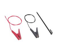 Portable Electric Fence Connectors with Alligators Clip Solar Charging Compatible Insulated Cable for Remote Farm Use Alligators Clip Electric Fence Wire