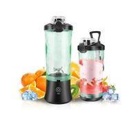 Portable Electric Fresh Mini Juicer Cordless Blend Active Personal Fruit Juicer Multi Blender & Smoothie Maker 600ml Blender Mixer Shaker Bottle