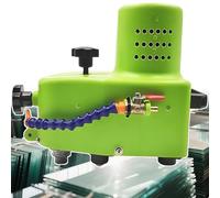 Portable Electric Glass Edger with Polishing Wheel, 800W, 8000r/min Edge Grinder for Marble and Stone Tile Trimming, 12mm Bevel Polisher