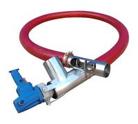 Portable Electric Grain Vacuum Transporter - Multi-Use Equipment for Grain Seeds Feed & Powder Transfer - Ideal for Agricultural Businesses Homes & Warehouses