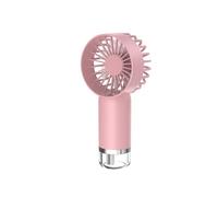 Portable Electric Handheld Fan with Water Mist Spray, Mini USB Hand Fan Rechargeable with 3 Speed, Battery Powered Small Fan Handheld for Holiday Office Outdoor, Travel Accessories for Women