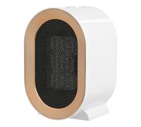 Portable Electric Heater, 1200W/800W Fast Heating Space Heater for Home & Office, PTC Ceramic Heater with Overheat & Tip-Over Protection, Eco Mode, Lightweight, White - UK Plug