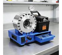 Portable Electric Hydraulic Hose Crimper with 8 Dies - 40MPa Heavy-Duty Crimping Tool for Automotive, Excavators & Agricultural Equipment