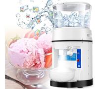 Portable Electric Ice Crusher, One-Touch Operation Ice Shaver, Compact Design, Ideal for Outdoor Camping, Picnics, Parties - Lightweight and Efficient