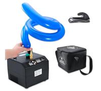 Portable Electric Inflator with Foldable Handle, Compact Design for Balloon Art and Indoor Celebrations