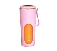 Portable Electric Juicer with Digital Display for Fresh Fruit and Vegetable Juices Extraction, Compact Multifunctional Blender Cup for Home Kitchen and Outdoors Use, Easy to Clean Plastic(2 3)