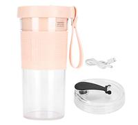 Portable Electric Juicing Cup, USB Rechargeable Travel Juicer with Three Leaf Cutter Head, 320ml Capacity Food Grade Material for Home Office Gym, 2000mAh Battery 20000r/min High S (320ml)