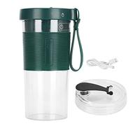 Portable Electric Juicing Cup, USB Rechargeable Travel Juicer with Three Leaf Cutter Head, 320ml Capacity Food Grade Material for Home Office Gym, 2000mAh Battery 20000r/min High S (320ml)