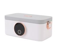 Portable Electric Lunch Box, 45W 1000ml Capacity Cordless Heated Lunch Box for Office Car Outdoor, Heated Lunch Box USB Charging Cordless Lunch Container for Classroom Travel
