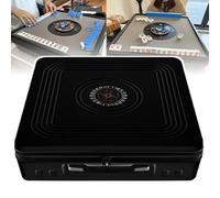 Portable Electric Mahjong Table with Magnetic Tiles, Auto Shuffling for Chinese & Filipino Style, Indoor & Outdoor Use