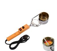 Portable Electric Melting Pot, 300W Handheld Soldering Furnace with 150-450℃ Temperature Control and 360° Direction Adjustment, Ideal for Crafts and DIY