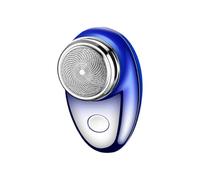 Portable Electric Men Shaver Detachable Washable Head Beard Trimmer Pocket Size Small Face Shaver Easy to Carry Detachable Washable Head Beard Trimmer