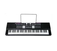 Portable Electric Musical Instrumentblack 61 Keys Musical Keyboard Flexible Electronic Piano (Color : Bk)