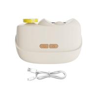 Portable Electric Nail Clipper: Professional 2 in 1 Polishing & Cutting, 600mAh Battery with Charge, LED Lighting with Anti-Pinch Safety Slot, Built-in Receiver | for Women, Kids,
