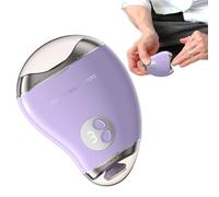 Portable Electric Nail Clippers - Automatic Baby Nail Clippers | 3-Speed Safe Mango Shape Hand Nails Cutter | Double-Head Trimming Nails Sharpener for Babies, Kids, Adults (Purple)