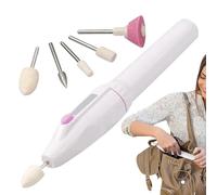 Portable Electric Nail File Set - Portable Nail Drill Electric | Nails Care Kits for Calluses, Nail Buffer Trim Grind Tools, Easy to Use Electric Nail Drill for Cuticles Hard Skin Removal