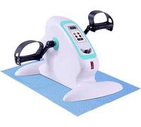 Portable Electric Pedal Machine for Rehabilitation Training, Mini Exercise Bike with Protective Gear, Fitness Exercise Bike for Hand, Arm, Leg, Knee