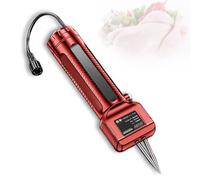 Portable Electric Poultry Plucker - Handheld Feather Removal Tool with Stainless Steel Cone Head, Adjustable Plucking Tightness, Waterproof for Chicken, Duck, Goose