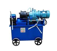 Portable Electric Rebar Threading Machine - Automatic High-Efficiency Steel Bar Thread Rolling Machine for Quick Reinforced Bar Connections, Fast Construction Tool
