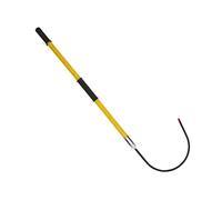 Portable Electric Rescue Hook,High Voltage Insulated Rescue Hook,Electrician Tools Firefighting Emergency Pole,for 10kv 35kv 110kv 220kv(Yellow,200cm)