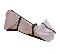 Portable Electric Scooter Carrying Bag Constructed from Resilient Soft Cloth for Consistent Shape Retention and Cleanability (Grey)