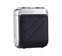 Portable Electric Shaver for Men, Double Mini Travel Shaver Rechargeable, Mini Fast & Use Charging Car USB