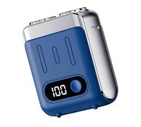 Portable Electric Shaver For Men Quiet Small Travel Trimmer With Digital Display Efficient Shaving Tool Travel Shaver