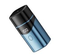 Portable Electric Shaver USB Rechargeable Small Travel Shaver Beard Shaver With Small Trimming Tool For Men