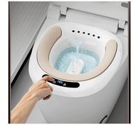 Portable Electric Sitz Bath for Hemorrhoid Relief, Anti-Overflow Design, Hangable Toilet Sitz Bath Kit for Perineal Care in Pregnancy and Postpartum