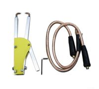Portable Electric Spot Welding Pliers Metal Butt Welding Tool with Adjustable Pressure 123Mm for Sheet Metal Repair DIY Workshop
