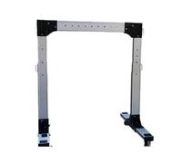 Portable Electric Winch Gantry Crane, 2000lbs Adjustable Aluminum Alloy Light Duty Chain Hoist Ratchet for Garage Warehouse Workshop